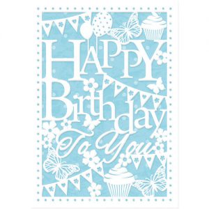 Birthday Bunting - A279