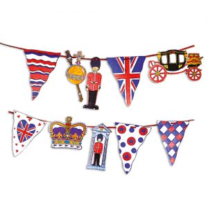 BUNT04 - Colouring in Bunting