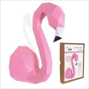 Flamingo 3D Model kit  estimated time to make 5 hours - FKA001