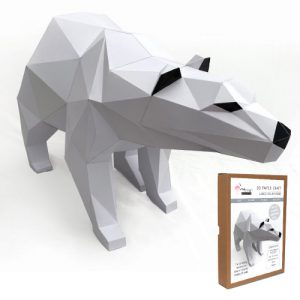 Polar Bear 3D Model Kit - FKA009