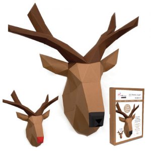 Reindeer 3D Model Kit - FKA011