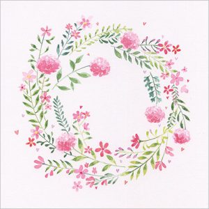 Pink Flower Garland - FP5160