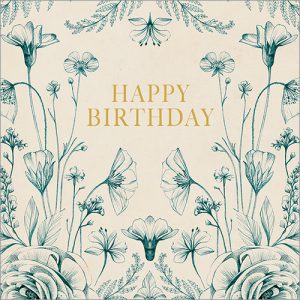 Sketchbook Flowers (Birthday) - FP5184