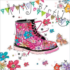 Pink Boot (Happy Birthday) - FP6017