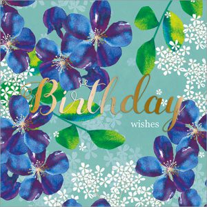 Birthday Wishes (Clematis) - FP6108