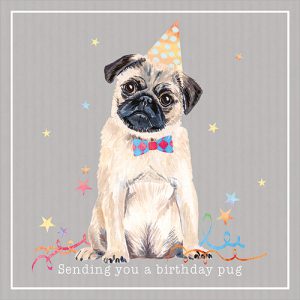 A Birthday Pug - FP6120
