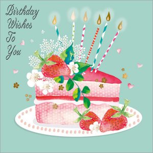 Birthday Wishes to You (Strawberry Cake) - FP6206
