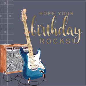 Hope Your Birthday Rocks! - FP6240
