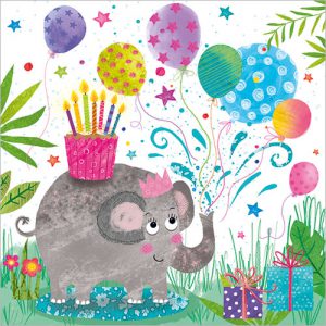 Birthday Elephant - FP6294