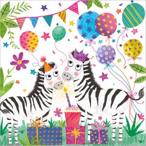 Birthday Zebra - FP6295