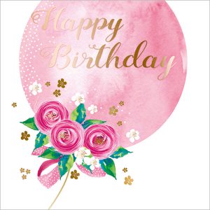 Happy Birthday (Pink Balloon) - FP6311