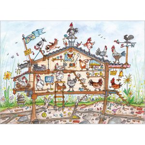 Cut Thru' Hen House - FP7052
