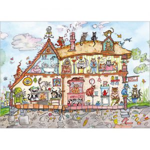 Cut Thru' Cat Cottage - FP7099