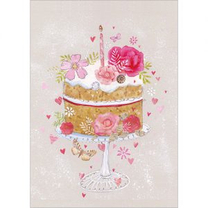 Cake (Pink Floral) - FP7100
