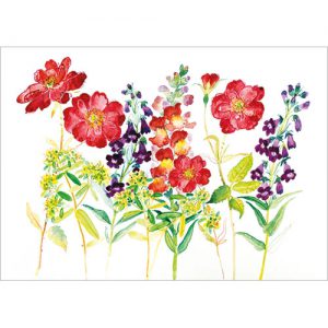 Floral (Study in Red) - FP7104