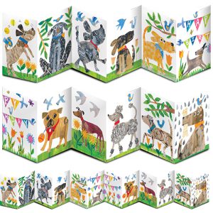 Dogs Frieze (Happy Birthday) - FP9012
