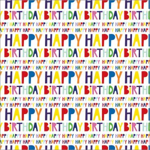 Happy Happy Happy Gift Wrap - GW212