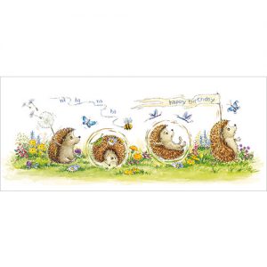 Birthday Hedgehogs - L314