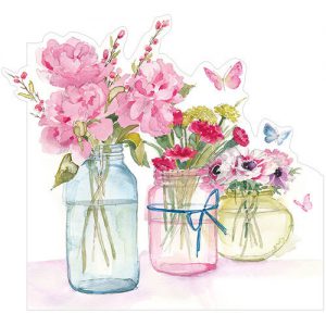 Three Flower Jars - LS97