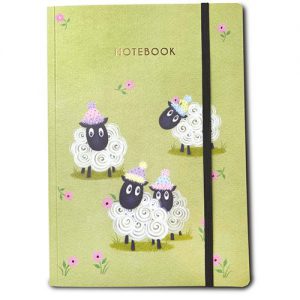 Sheep Notebook 96 lined pages - NB003