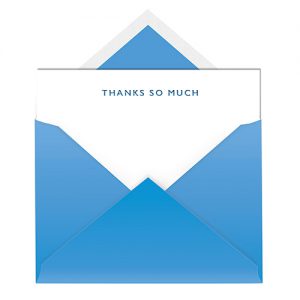 THANKS SO MUCH - Note Cards - NC011