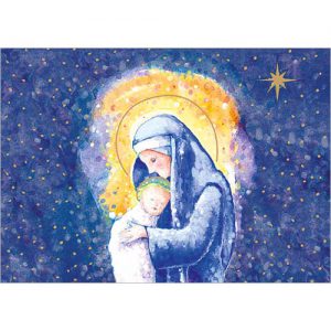 Madonna and Child pack of 8 - XC065