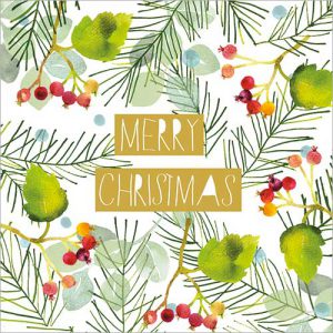 Christmas Foliage pack of 8 - XC072