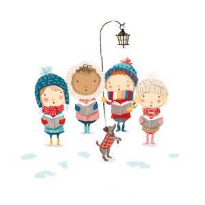 Little Carol Singers Pack of 8 - XC103