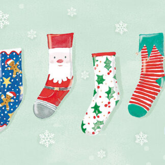 Christmas Socks Pack of 8 - XC134