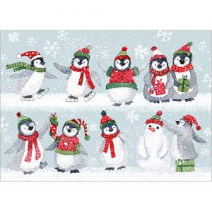 Penguins pack of 8 - XC176