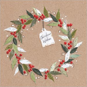 Red Berry Wreath pack of 8 - XC178