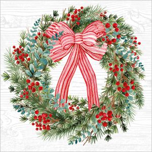 Wreath with Bow pack of 8 - XC182