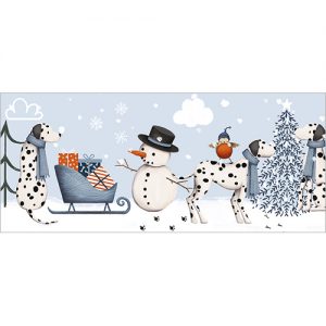 Snowmen and Dalmatians (Money Wallet) - XC198