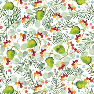 Christmas Foliage with Berries - XGW006