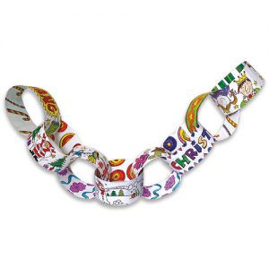 Giant Colour-in Paper Chains - XMC011