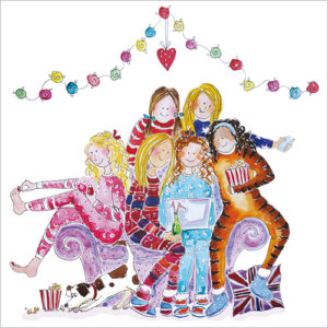 Girls in Onesies - Julia Rigby - Flamingo Paperie
