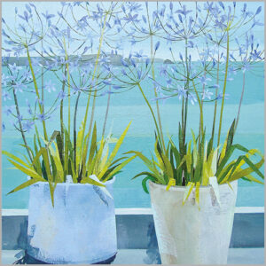 Agapanthus in Pots - Claire Henley - Flamingo Paperie