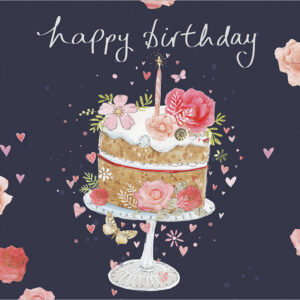 Floral Birthday Cake