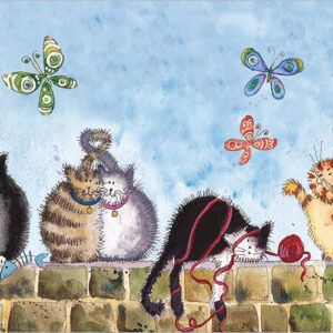Cats On Wall