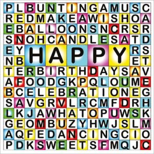 Wordsearch Birthday