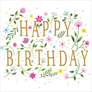 Happy Birthday Flowers