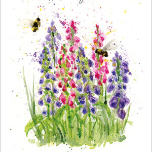 Foxgloves and Bees Thank You